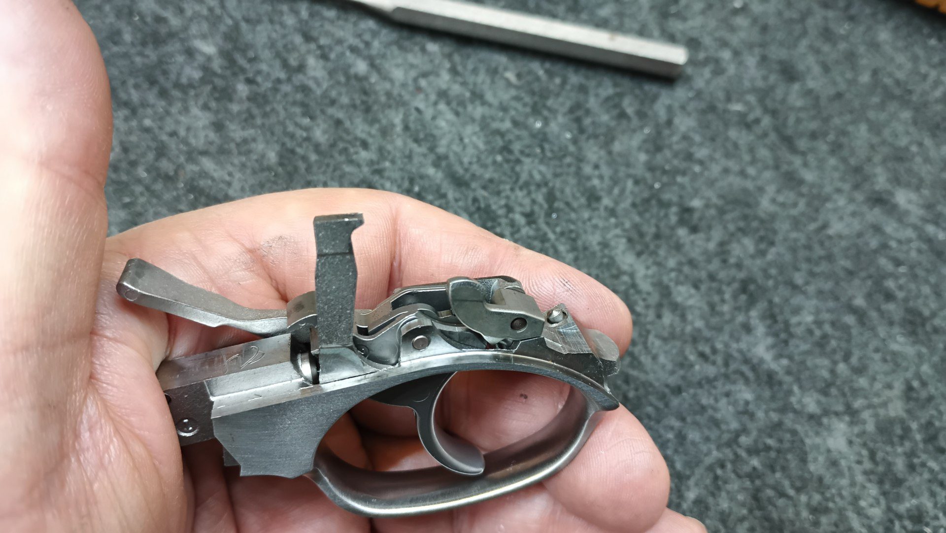 Ruger SP101 trigger work — Hux Customs